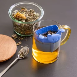 Hot MIAOU Tesi 7,7 cm, Strong Blue Tilbehør Til Kaffe Og Te