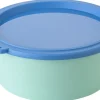 Hot Koziol NORA Opbevaringsboks 1,3 L, Sweet Green/Strong Blue