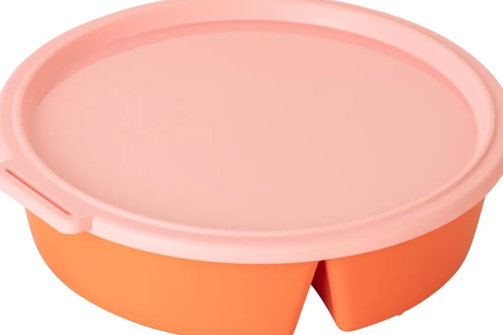 Best NORA Opbevaringsskål 1,1 L, Strong Coral/Sweet Pink Opbevaring Til Køkkenet|Madkasser Og -Poser