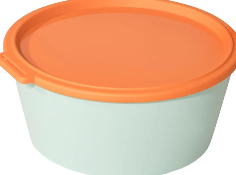 Sale Koziol NORA Opbevaringsskål 2,2 L, Sweet Green/Strong Coral