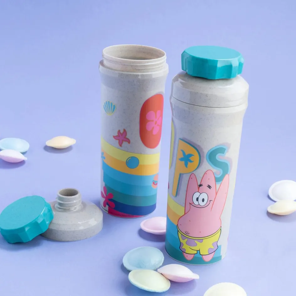 Outlet Koziol OLLI SvampeBob Patrick Vandflaske 500 ml, Organic Sand
