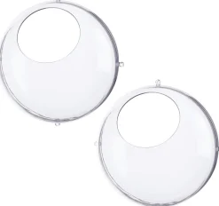 Discount ORION Vægdisplay 2 Dele, Crystal Clear Hylder