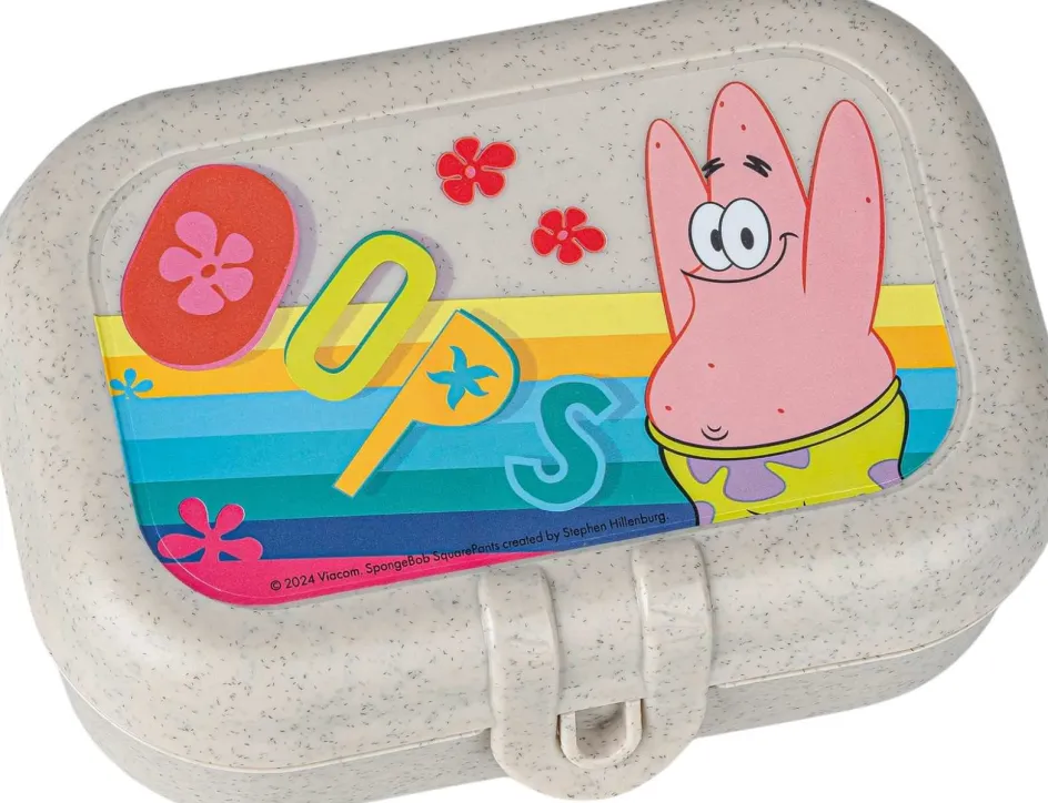 Clearance Koziol PASCAL SvampeBob Patrick Madkasse 15,1x10,8 cm, Organic Sand