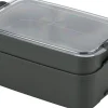 Koziol Opbevaring Til Køkkenet|Madkasser Og -Poser > STAKK BENTO BOX Opbevaringsboks 2 L, Nature Ash Grey/Crystal Clear