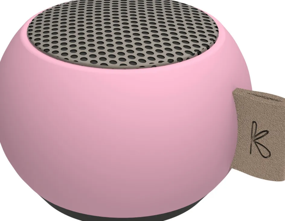 Outlet kreafunk aGO Mini Højtaler Ø5 cm, Fresh Pink