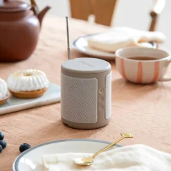 Online kreafunk Dabbie DAB+ Radio m. Bluetooth H10,5 cm, Ivory Sand