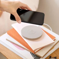 kreafunk wiCHARGE 3 Power Bank ?10 cm, Ivory Sand