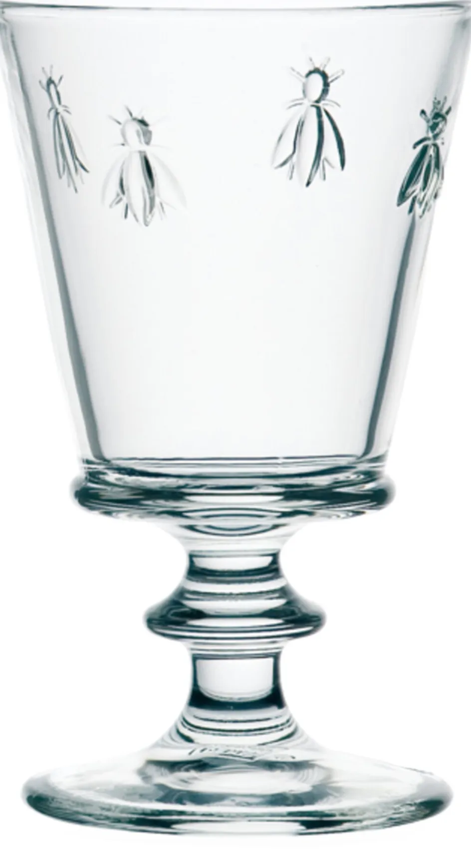 Outlet La Rochère Abeille Glas på Fod 6 stk. 35 cl