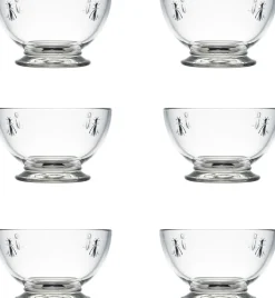 La Rochère Skåle|Spisestue > Abeille Glasskål 6 stk. Ø13,8 cm
