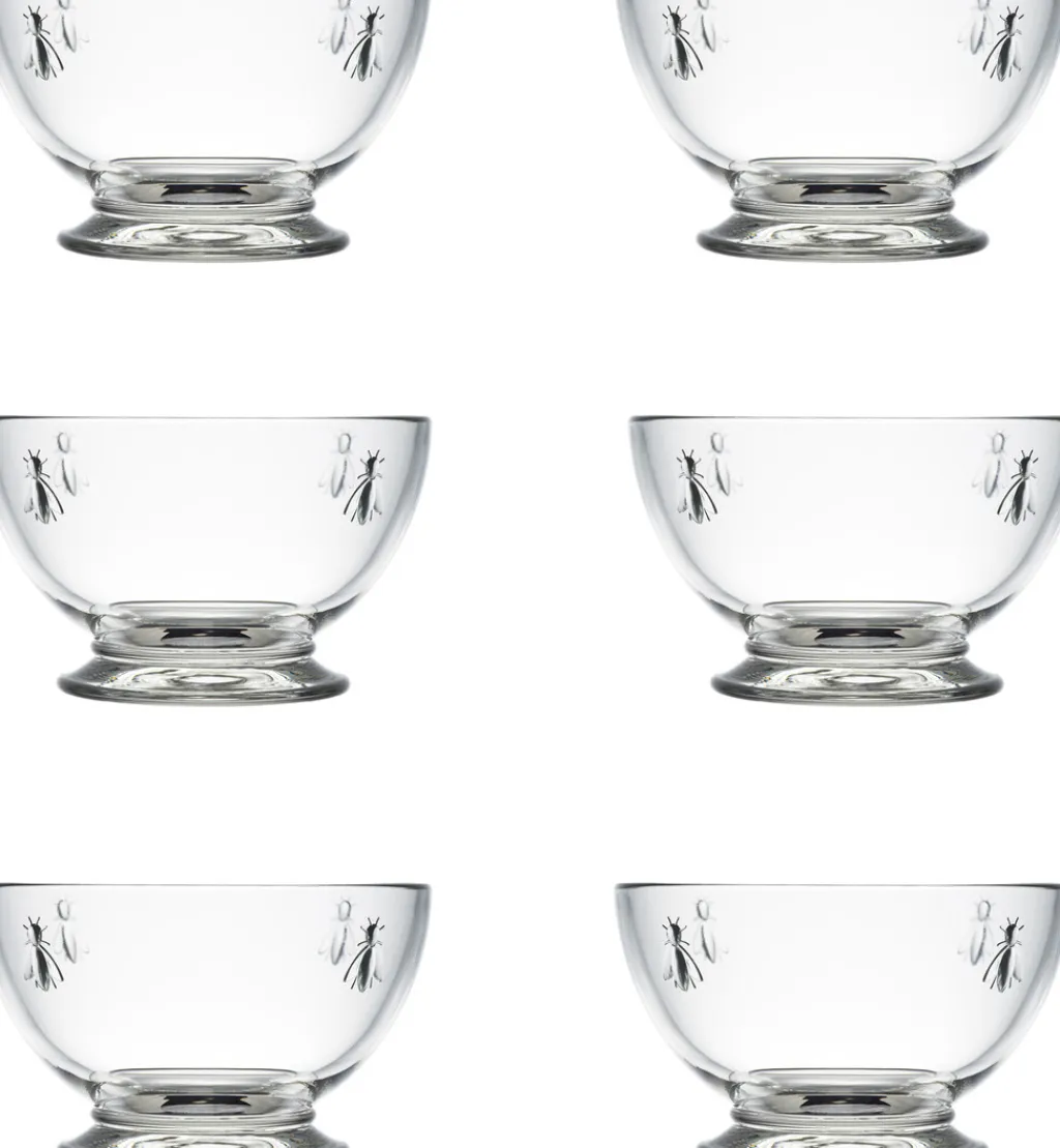 La Rochère Skåle|Spisestue > Abeille Glasskål 6 stk. Ø13,8 cm