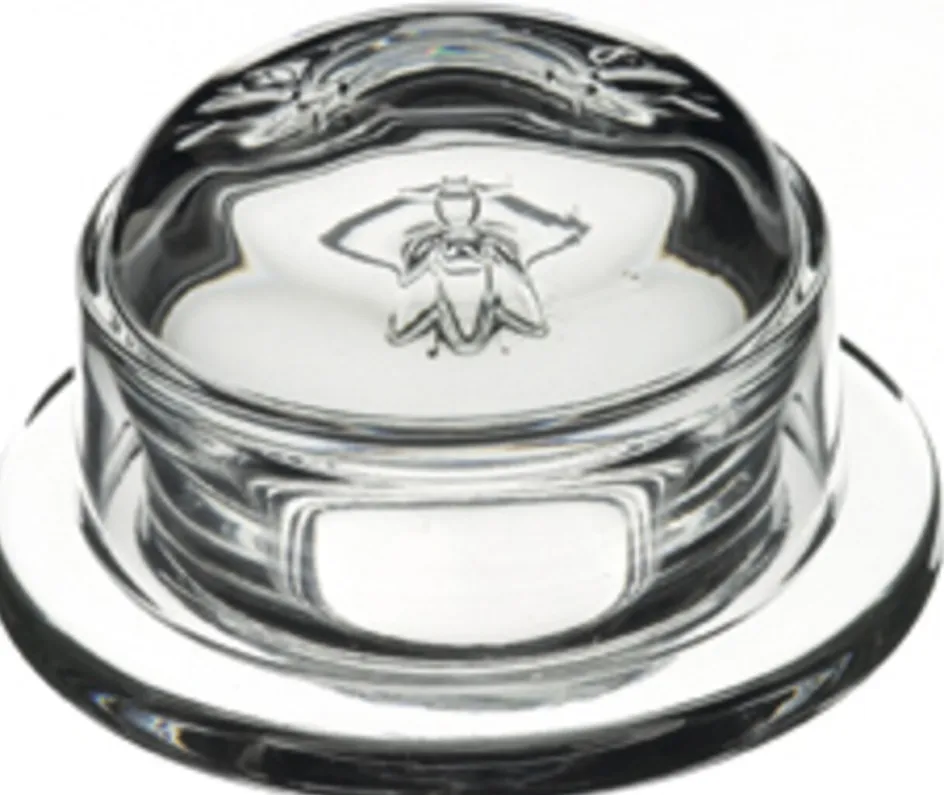 Best La Rochère Abeille Smørklokke Ø10 cm, Klar