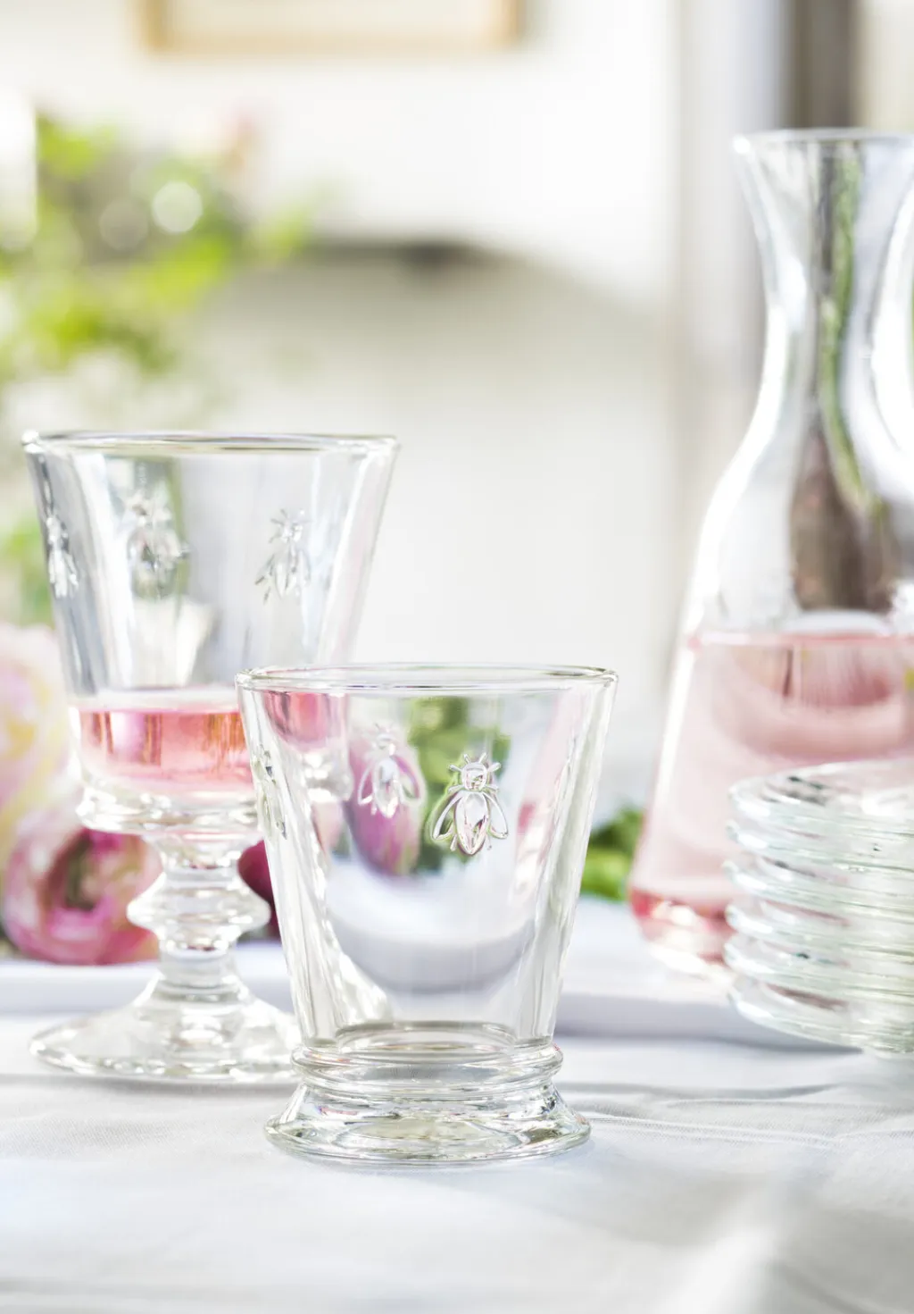 La Rochère Vandglas > Abeille Vandglas 4 stk. 26 cl,