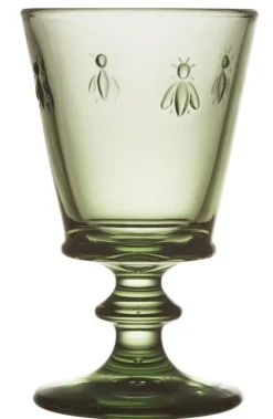New La Rochère Abeille Vinglas 6 stk. 24 cl, Grøn