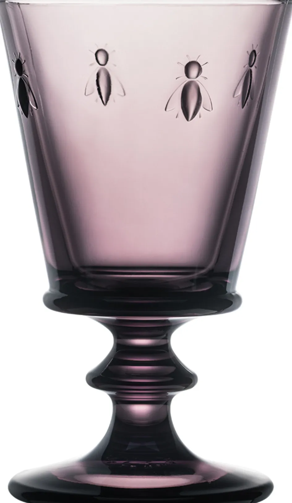 Hot La Rochère Abeille Vinglas 6 stk. 24 cl, Aubergine