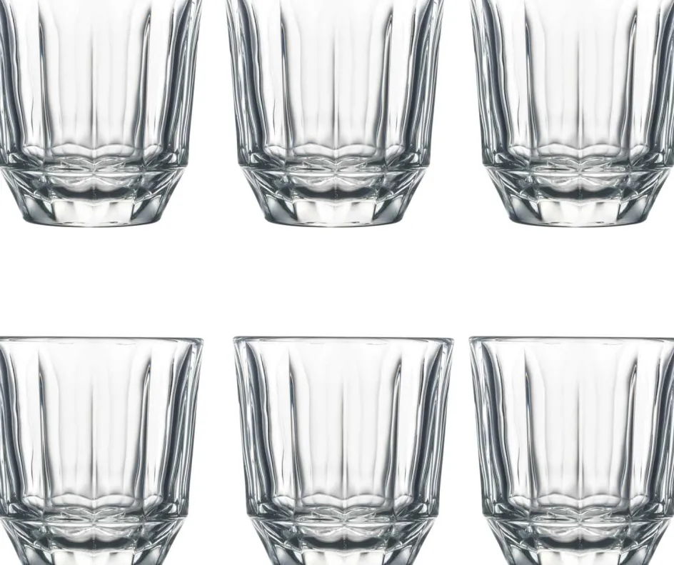 Outlet La Rochère City Glas 6 stk. 25 cl, Klar