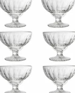 La Rochère Skåle|Spisestue > Elise Skål på Fod 6 stk. 40 cl, Klar