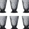 Sale La Rochère Lyonnais Vandglas 6 stk. 20 cl, Antracit