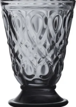 Sale La Rochère Lyonnais Vandglas 6 stk. 20 cl, Antracit