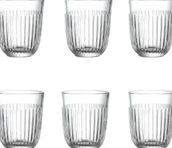 Outlet La Rochère Ouessant Vandglas 6 stk. 26 cl, klar
