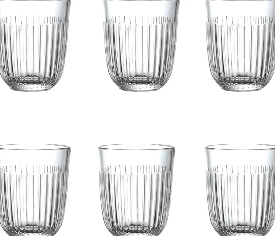 Outlet La Rochère Ouessant Vandglas 6 stk. 26 cl, klar