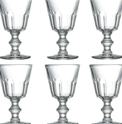 Outlet Perigord Vandglas 6 stk. 22 cl, Klar Vandglas
