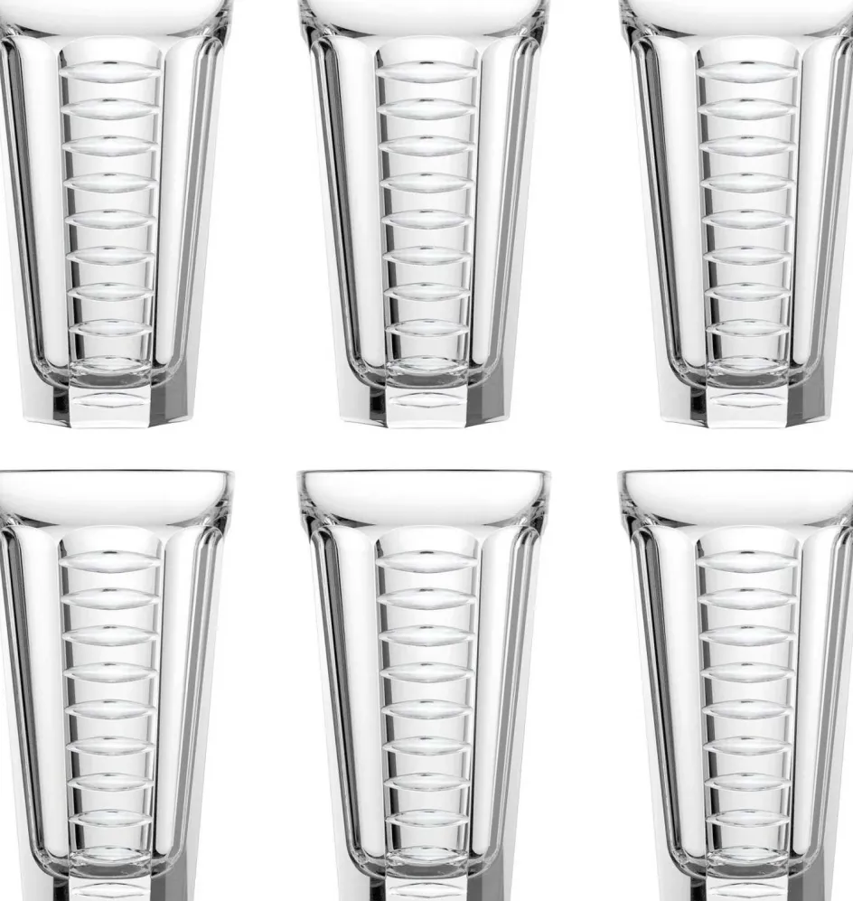 New La Rochère Saga Drinksglas 6 stk. 35 cl, Klar Amande