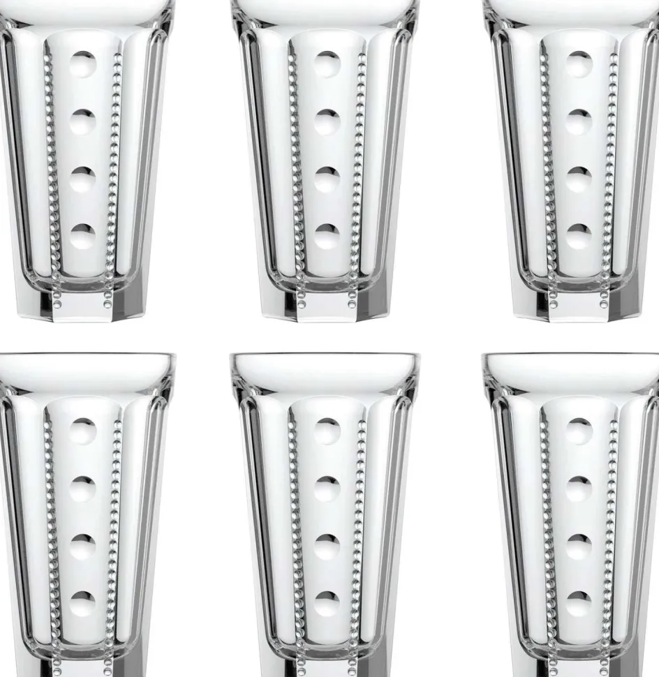 La Rochère Saga Drinksglas 6 stk. 35 cl, Klar Perles