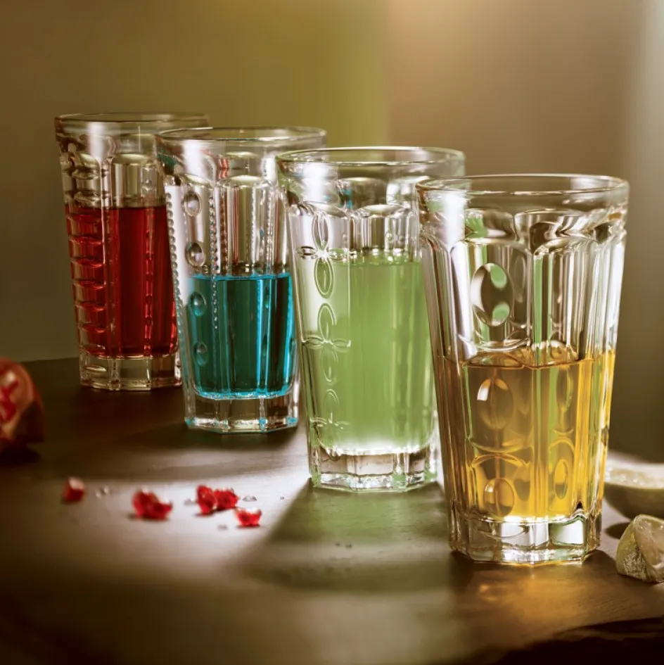 La Rochère Saga Drinksglas 6 stk. 35 cl, Klar Perles