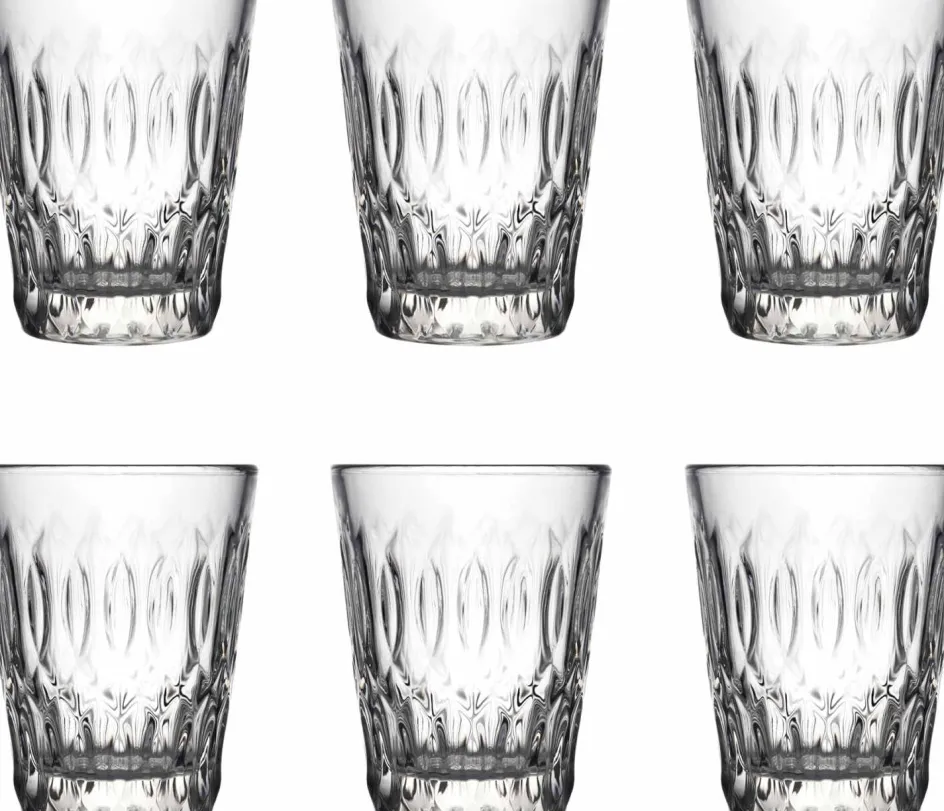 Clearance La Rochère Verone Vandglas 6 stk. 25 cl, Klar