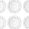 La Rochère Skåle|Spisestue > La Rochére Versailles Asiet 6 stk. Ø14,65 cm