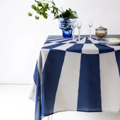 Discount Langkilde & Søn Cirkus Dug , Blå