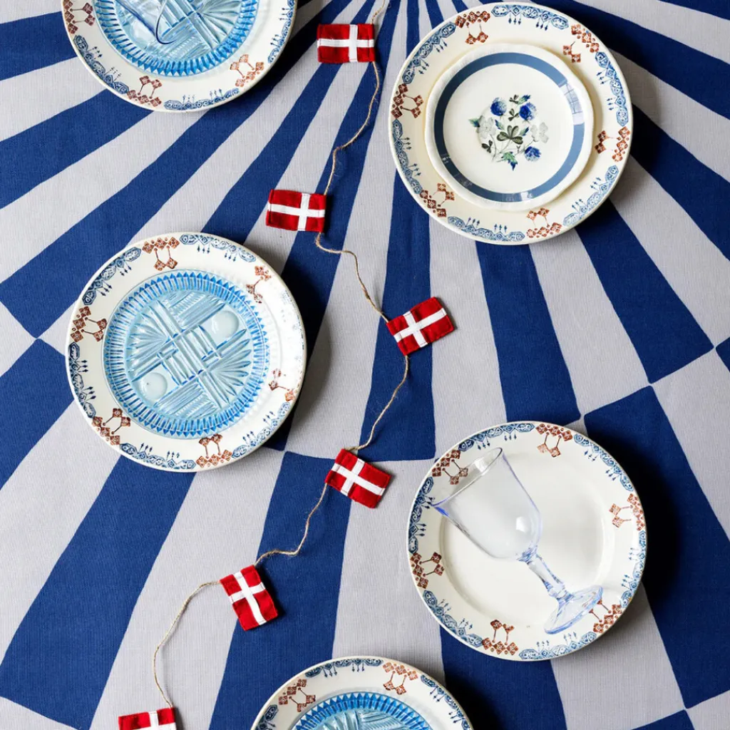 Langkilde & Søn Duge > Cirkus Dug , Blå