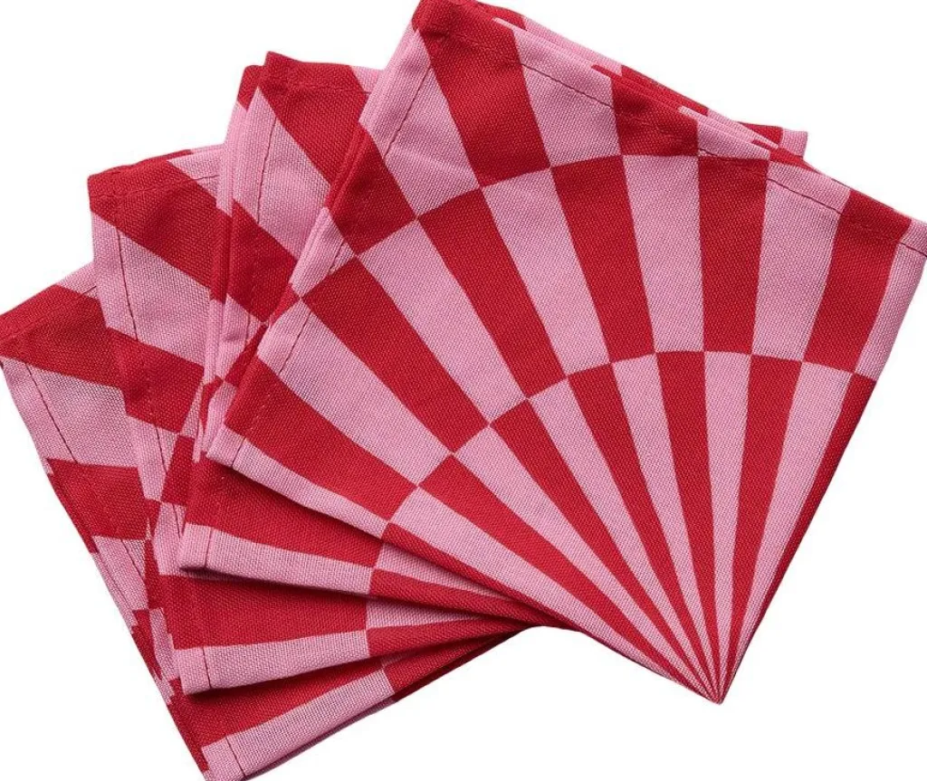 Sale Cirkus Serviet 4 stk. 38x38cm, Servietter