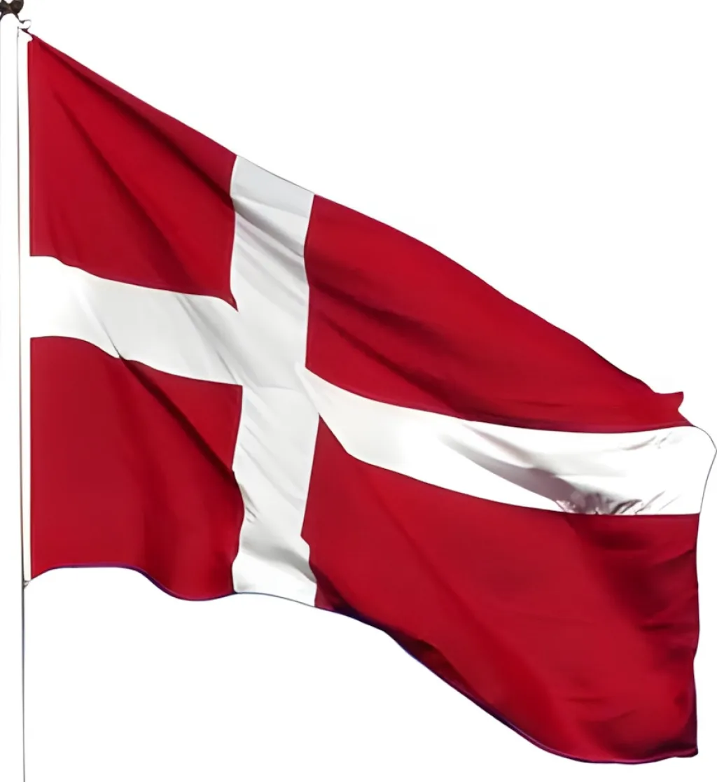 Online Dannebrogsflag 1219 til Flagstang Uderum