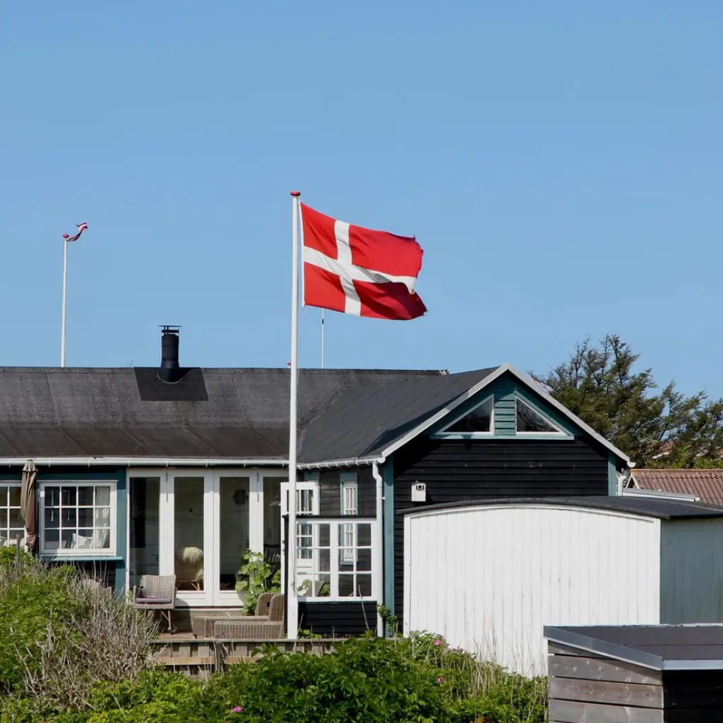 Langkilde & Søn Uderum > Dannebrogsflag 1219 til Flagstang