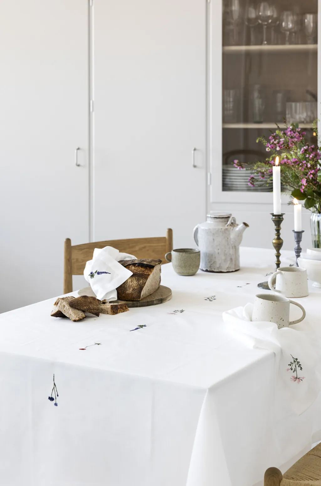 Langkilde & Søn Duge > Flora Dug , Vilde Blomster