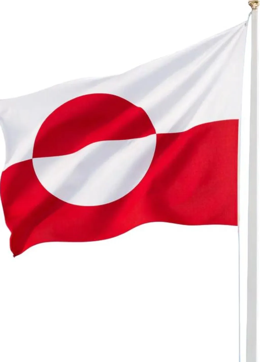 Hot Grønlandsk Flag til Flagstang Uderum