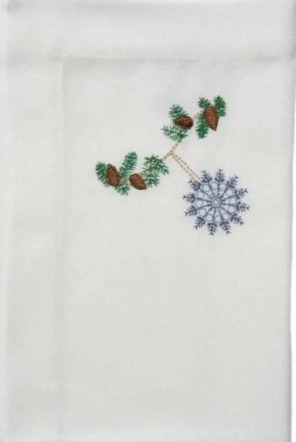 Langkilde & Søn Servietter > Juleserviet 50x50 cm, Blå Iskrystal