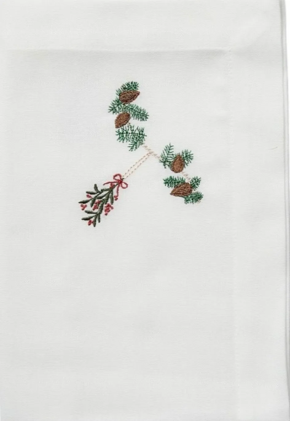 Discount Langkilde & Søn Juleserviet 50x50 cm, Mistelten