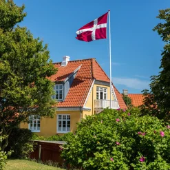 New Langkilde & Søn Luksus Dannebrogsflag til Flagstang