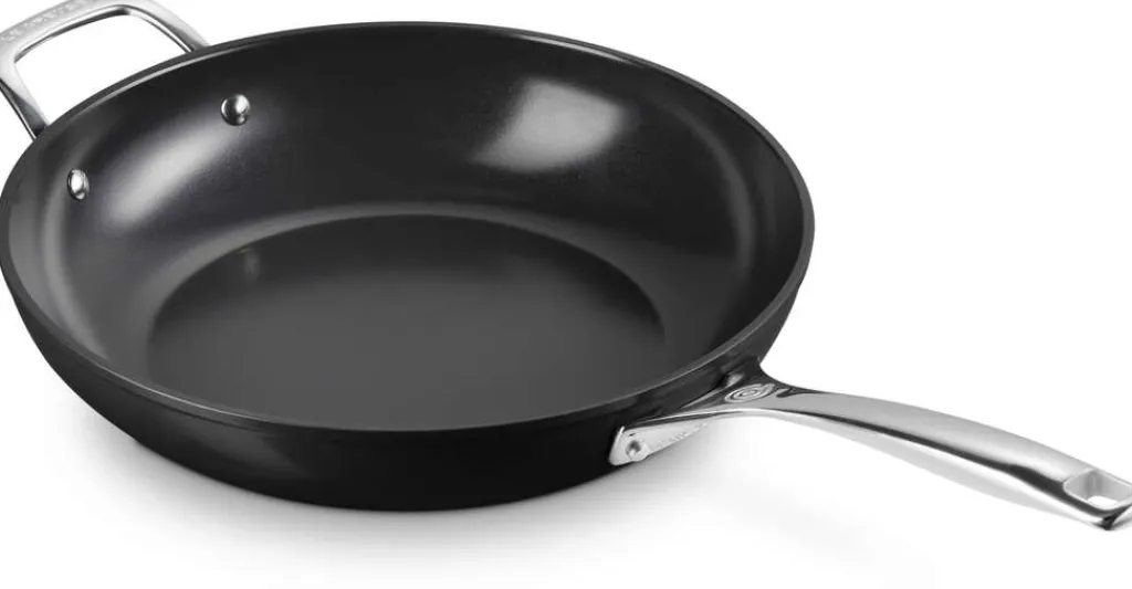 Best Essential Dyb Stegepande m. Keramisk Non-stick Belægning , Black Pander
