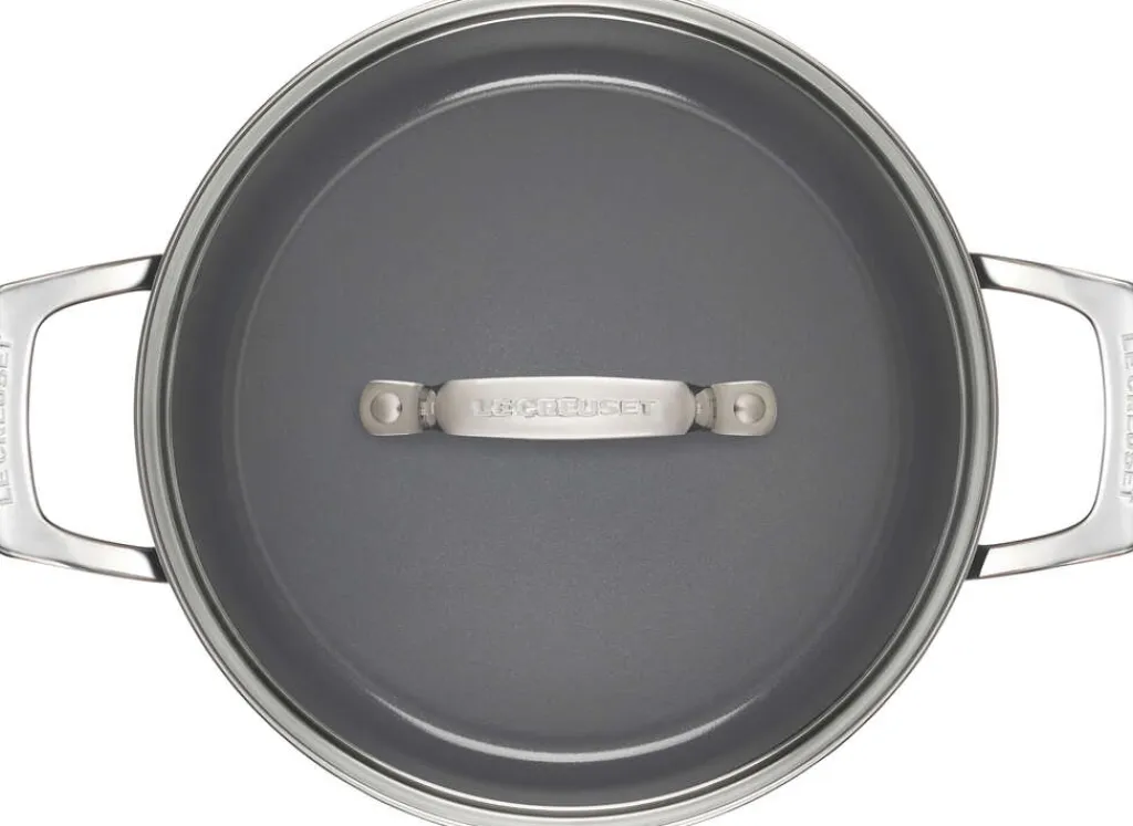 Clearance Essential Gryde m. Keramisk Non-stick Belægning 24 cm/6 L, Black Gryder Og Kasseroller