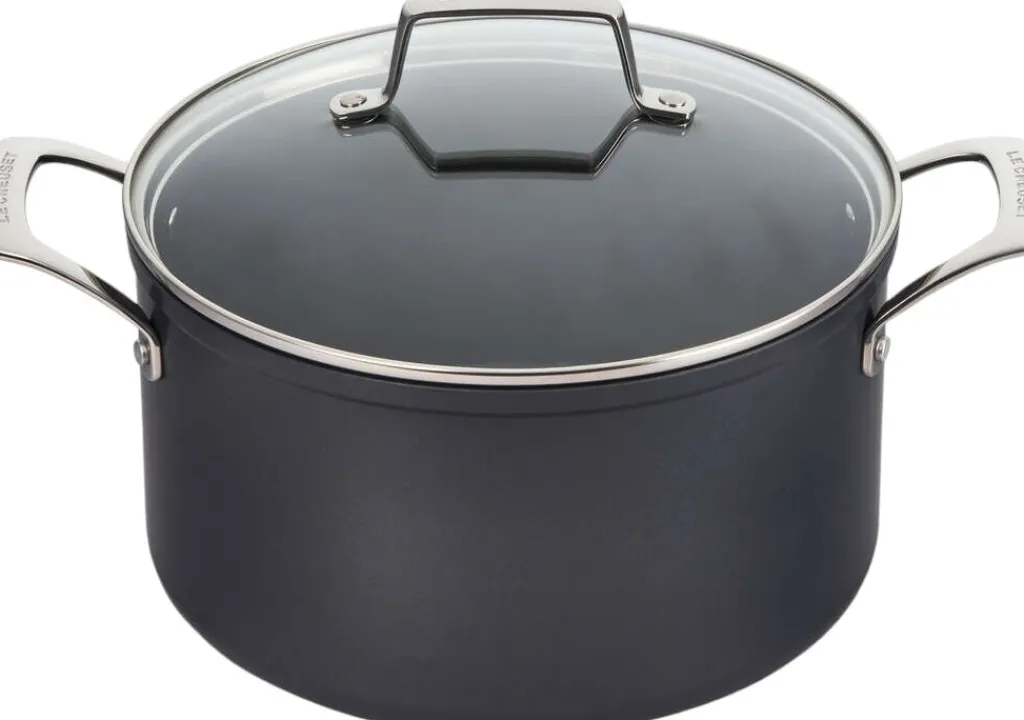 Clearance Essential Gryde m. Keramisk Non-stick Belægning 24 cm/6 L, Black Gryder Og Kasseroller
