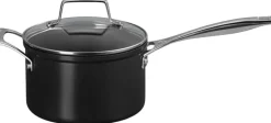Best Le Creuset Essential Kasserolle m. Keramisk Non-stick Belægning 18 cm/2,8 L, Black