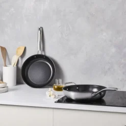 Sale Essentials 3-Ply Stegepande m. Non-Stick Pander