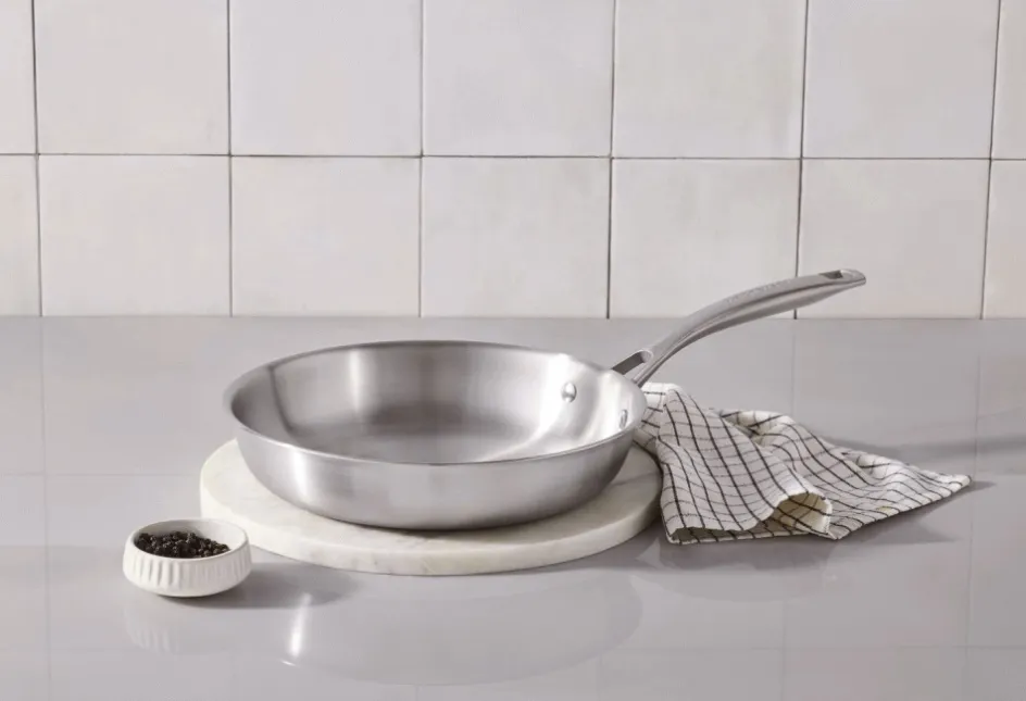 Sale Le Creuset Essentials 3-Ply Stegepande