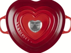 Le Creuset Gryder Og Kasseroller > Heart Signature Støbejernsbuffetgryde m. Hjerteformet Knop 20 cm/1,9 L,