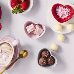 New Le Creuset Heart Signature Skål 4 stk, Pastel
