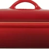 Outlet Le Creuset Heritage Fad m. Låg 33 cm/3,8 L, Cerise