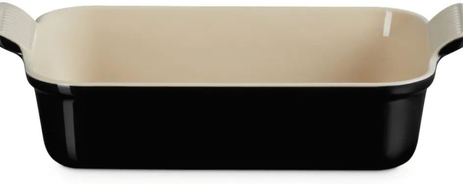 Outlet Le Creuset Heritage Rektangulært Fad , Black